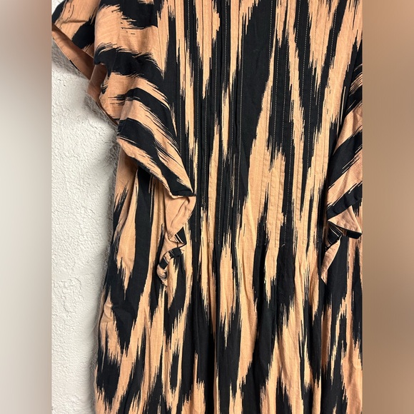 Anthropologie Maeve maxi, cool print with pockets - Picture 5 of 6